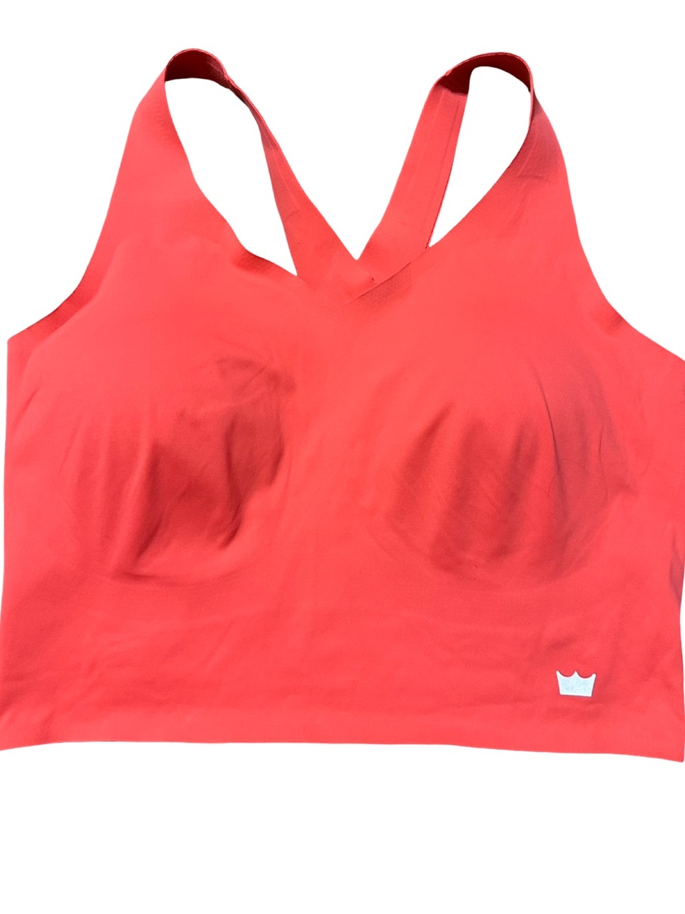 Shefit Women’s Luxe Size Coral Seamless V‑Neck Support  Crossback Bra